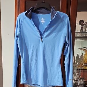 Nike Women's Blue Long Sleeve Top